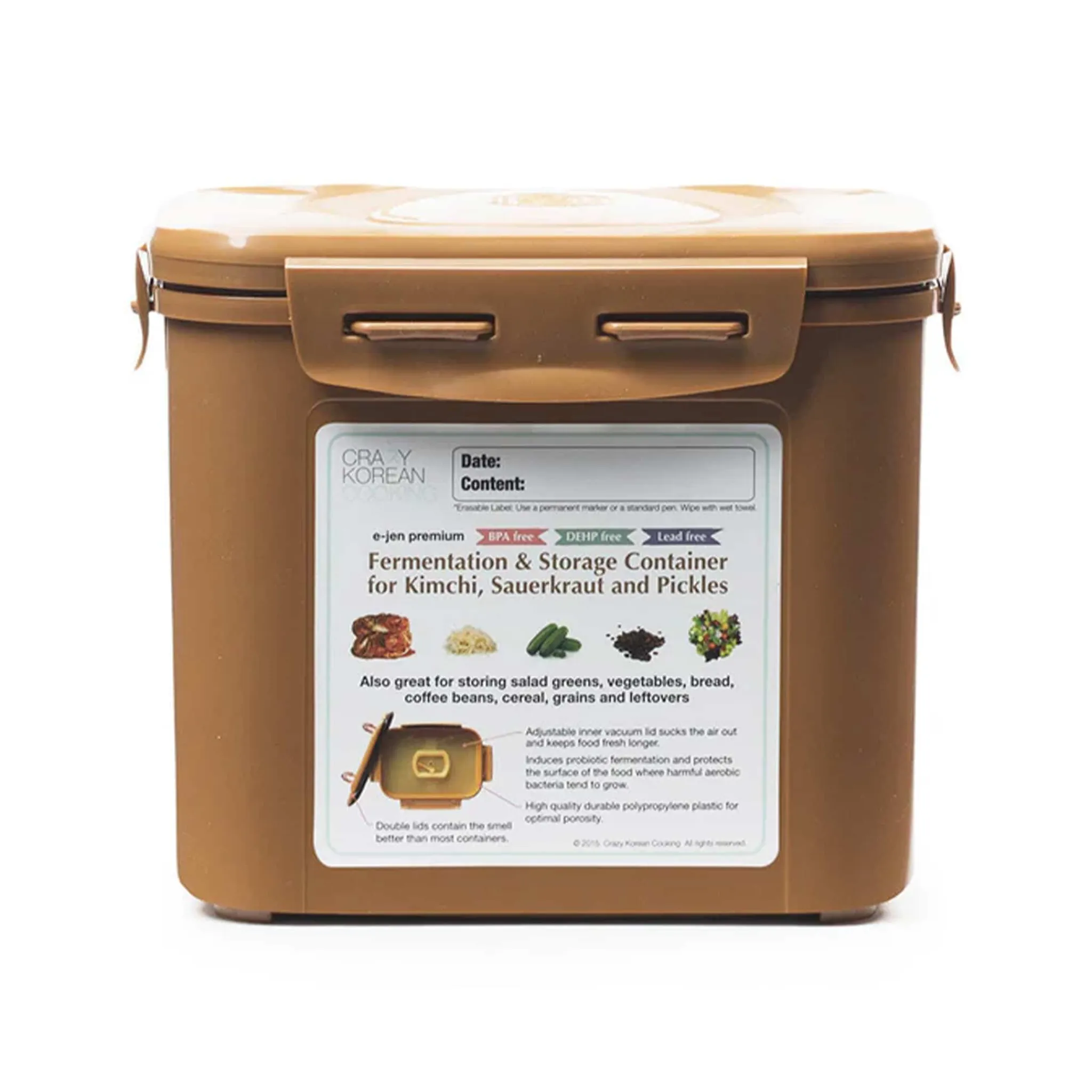 Outlet & Fermentation Container Korean Ingredients|Kitchen Tools & Utensils