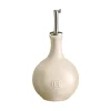 Clearance Cream Round Oil Bottle, 400ml Jugs & Bottles|Tableware Brands