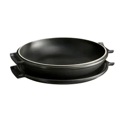 Delight Black Ceramic Induction Tarte Tatin Set, 32.5cm French Ingredients|Pots & Pans
