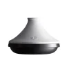 Delight Black & White Ceramic Induction Tagine French Ingredients|Pots & Pans