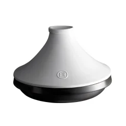 Delight Black & White Ceramic Induction Tagine French Ingredients|Pots & Pans