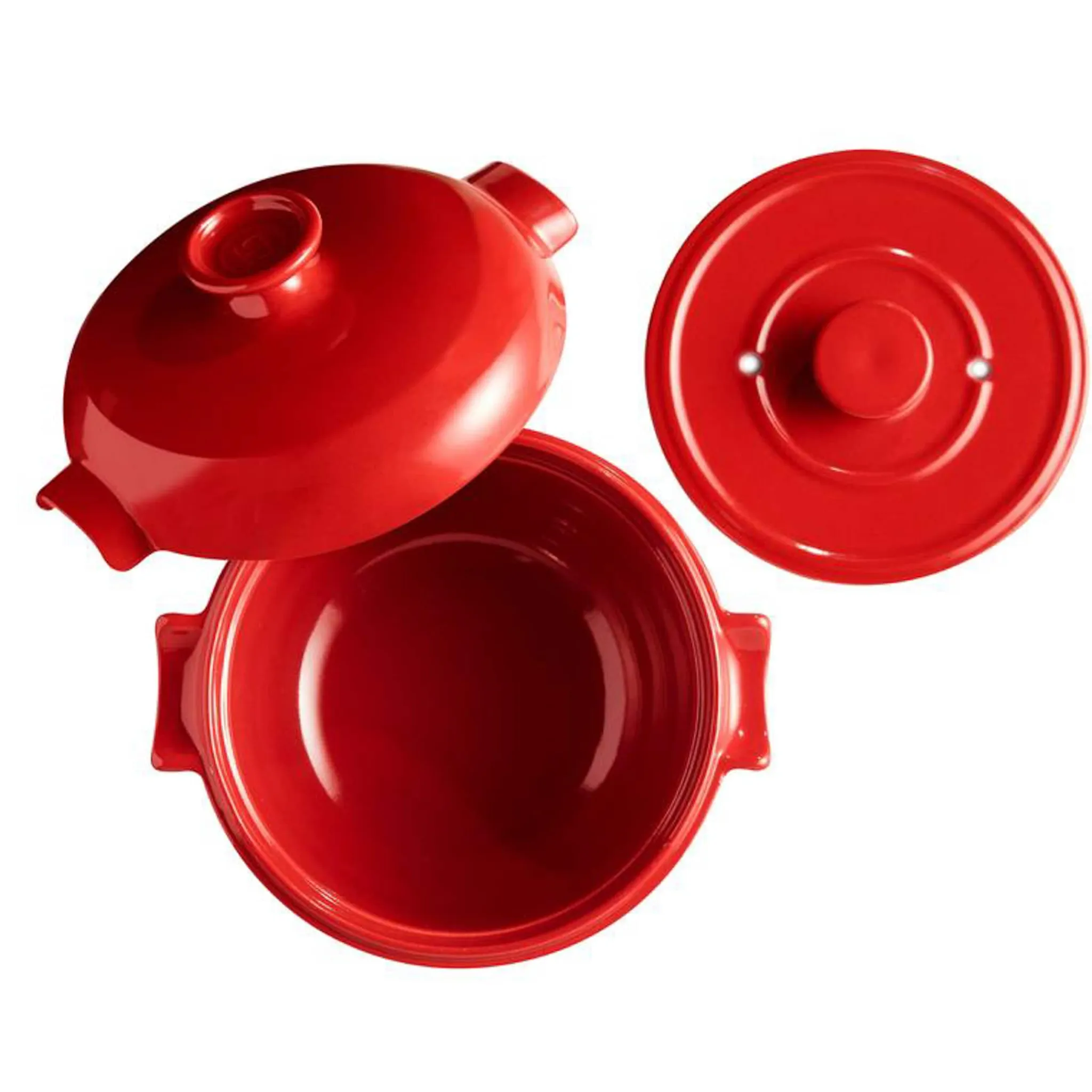 Red Rice Cooking Pot, 2.5 Litre Pots & Pans