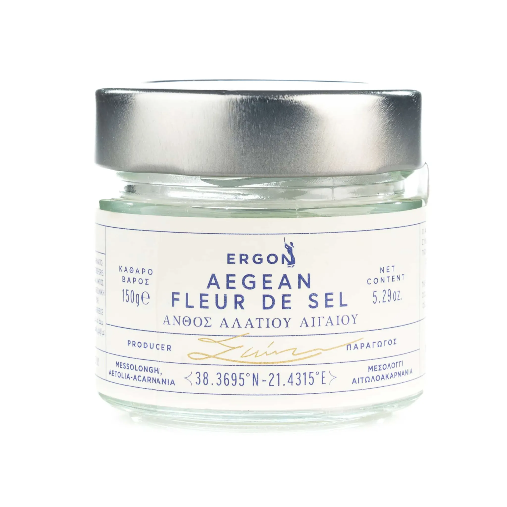 Clearance Greek Fleur De Sel, 150g Ingredients Brands|Greek Ingredients
