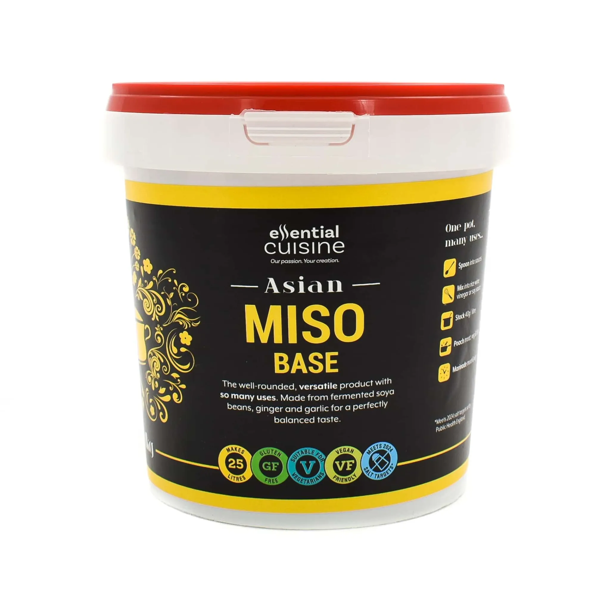 Discount Asian Miso Base, 1kg Ingredients Brands|Made In The Uk