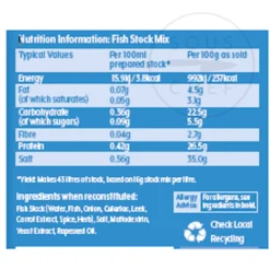 Best Fish Stock Mix, 700g Ingredients Brands|Stock & Bouillon
