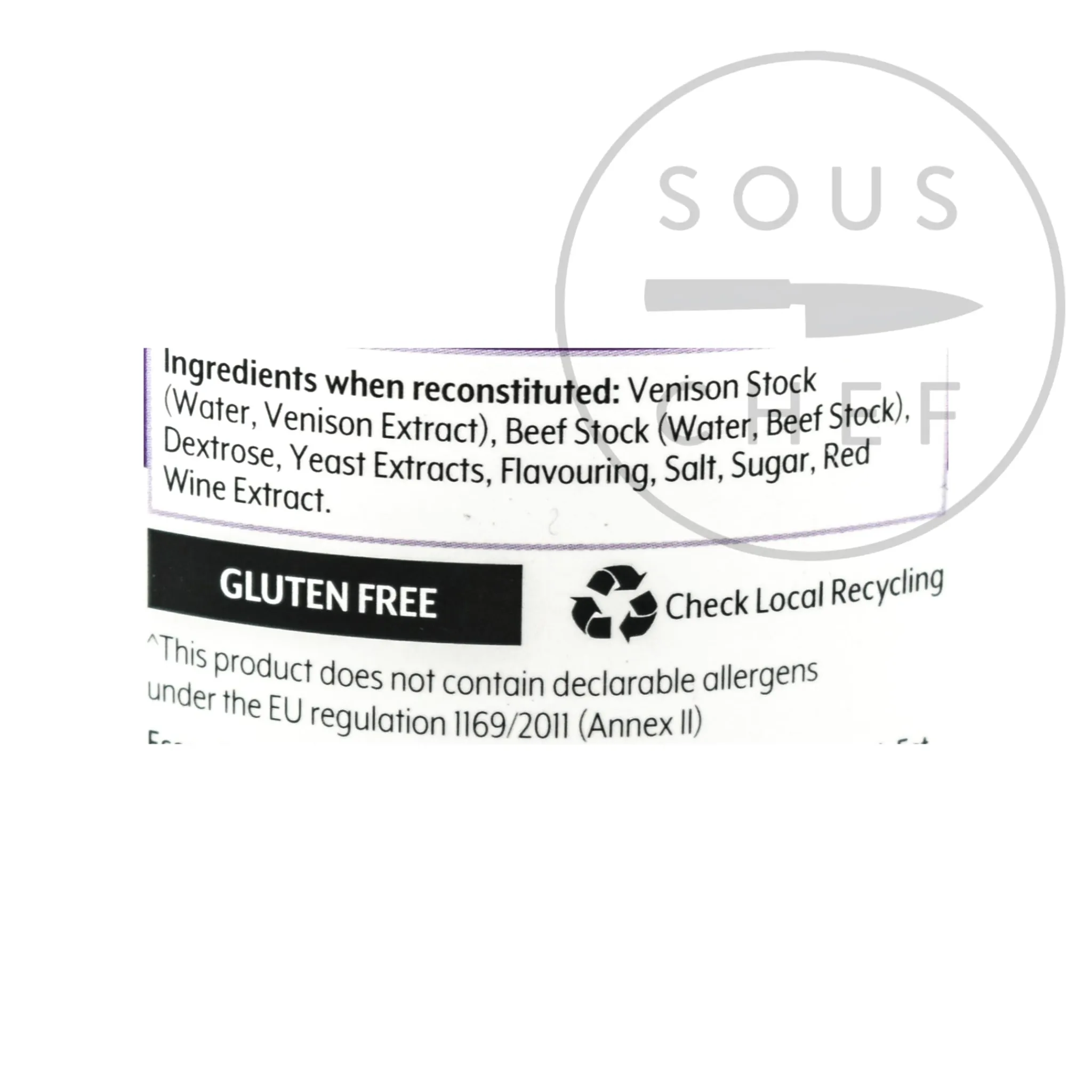 Game Glace, 600g Ingredients Brands|Made In The Uk