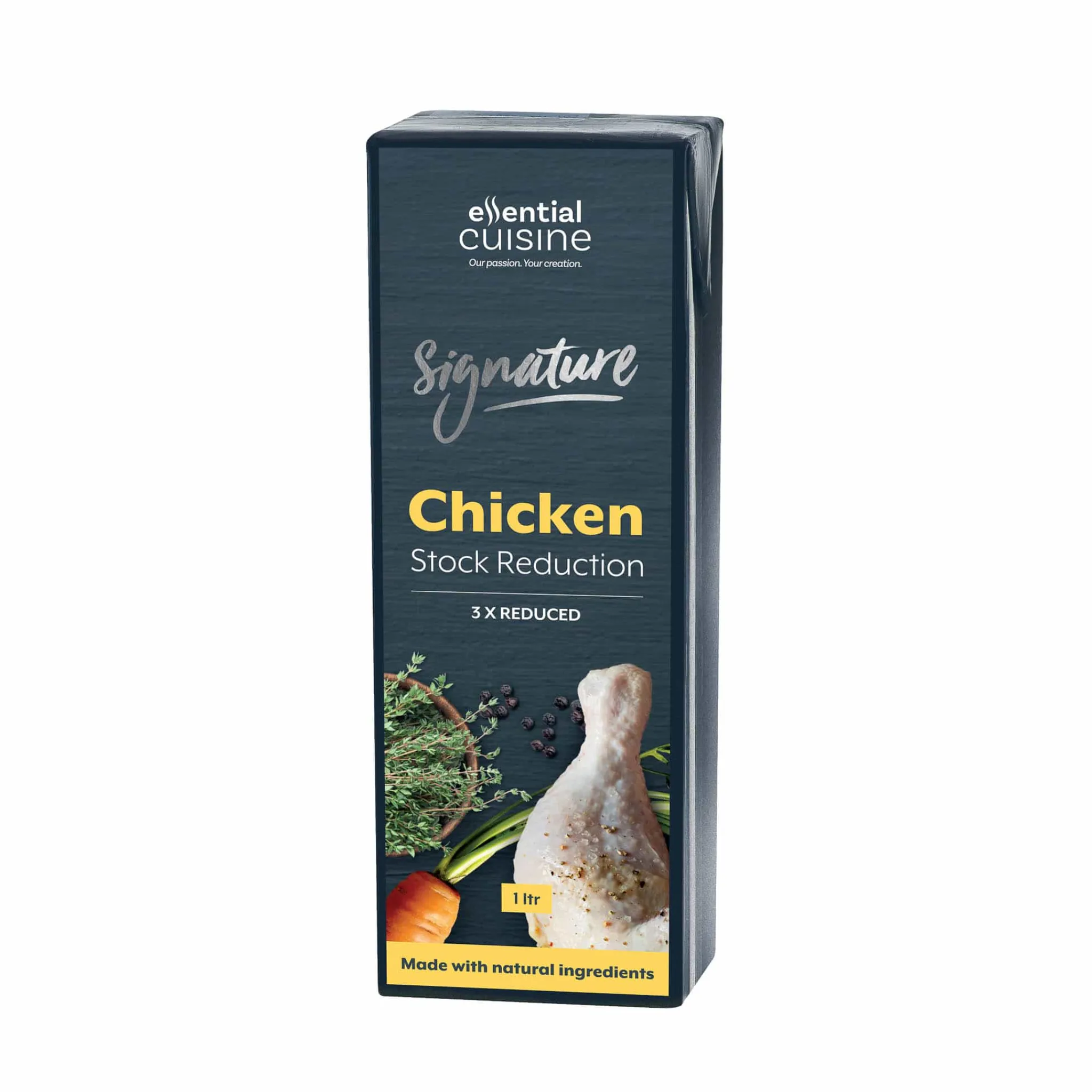 Hot Signature Chicken Stock Reduction, 1 litre Ingredients Brands|Stock & Bouillon