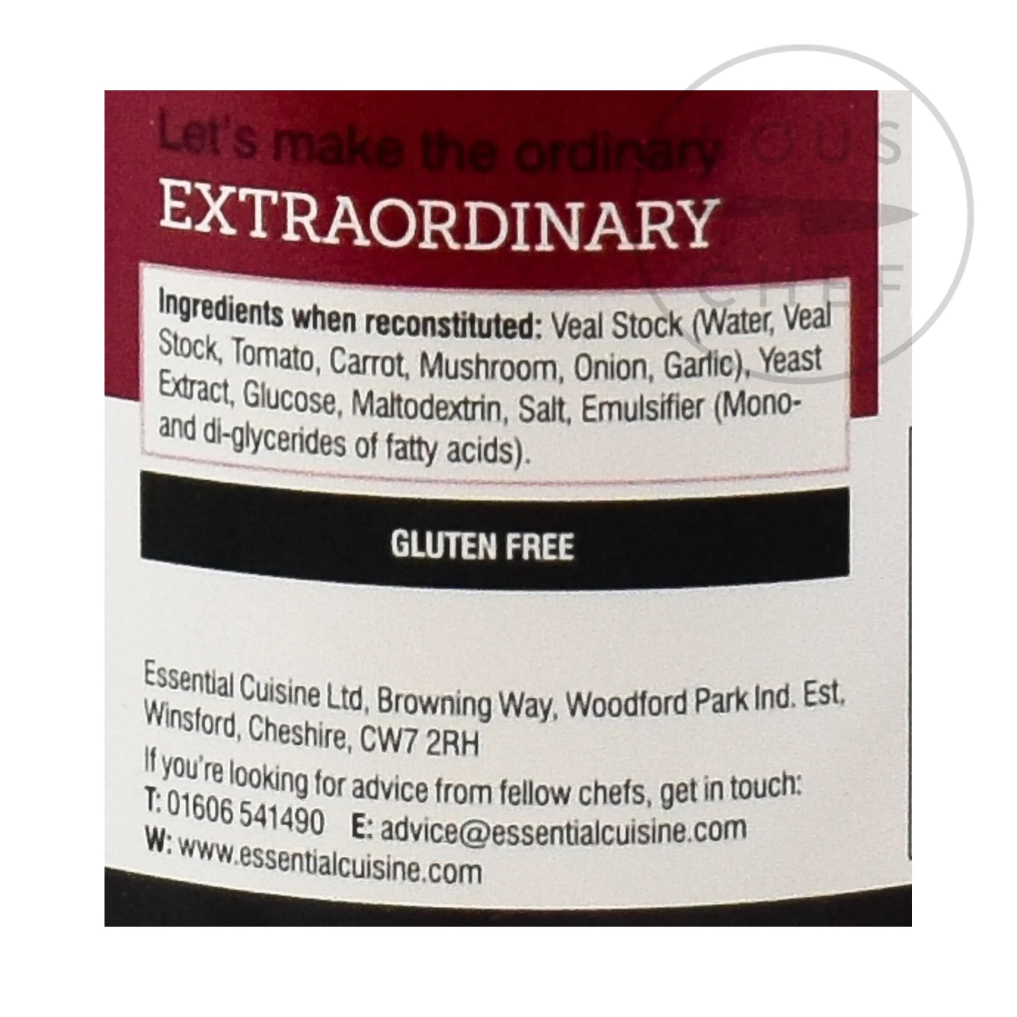 Outlet Veal Glace, 600g Ingredients Brands|Made In The Uk