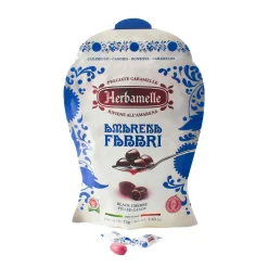 Herbamelle Amarena Cherry Sweets, 75g Italian Ingredients|Chocolate & Sweets