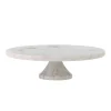 Hot Fenya Star White Marble Cake Stand, 30cm Tableware Brands