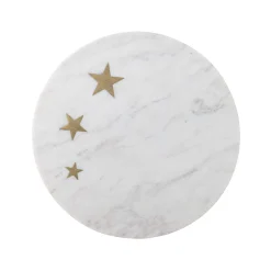 Hot Fenya Star White Marble Cake Stand, 30cm Tableware Brands