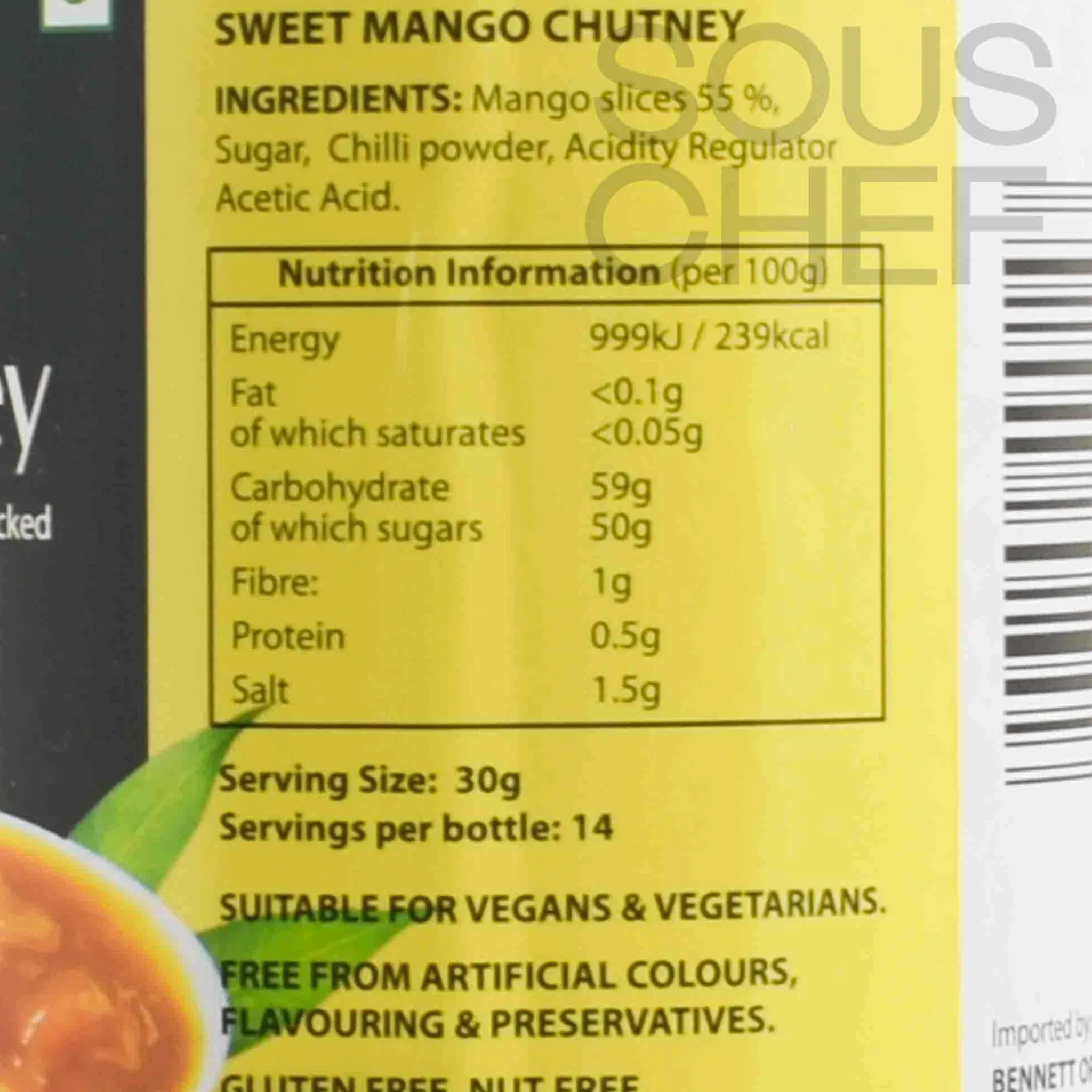Online ' Sweet Mango Chutney, 440g Indian Ingredients|Sauces & Condiments