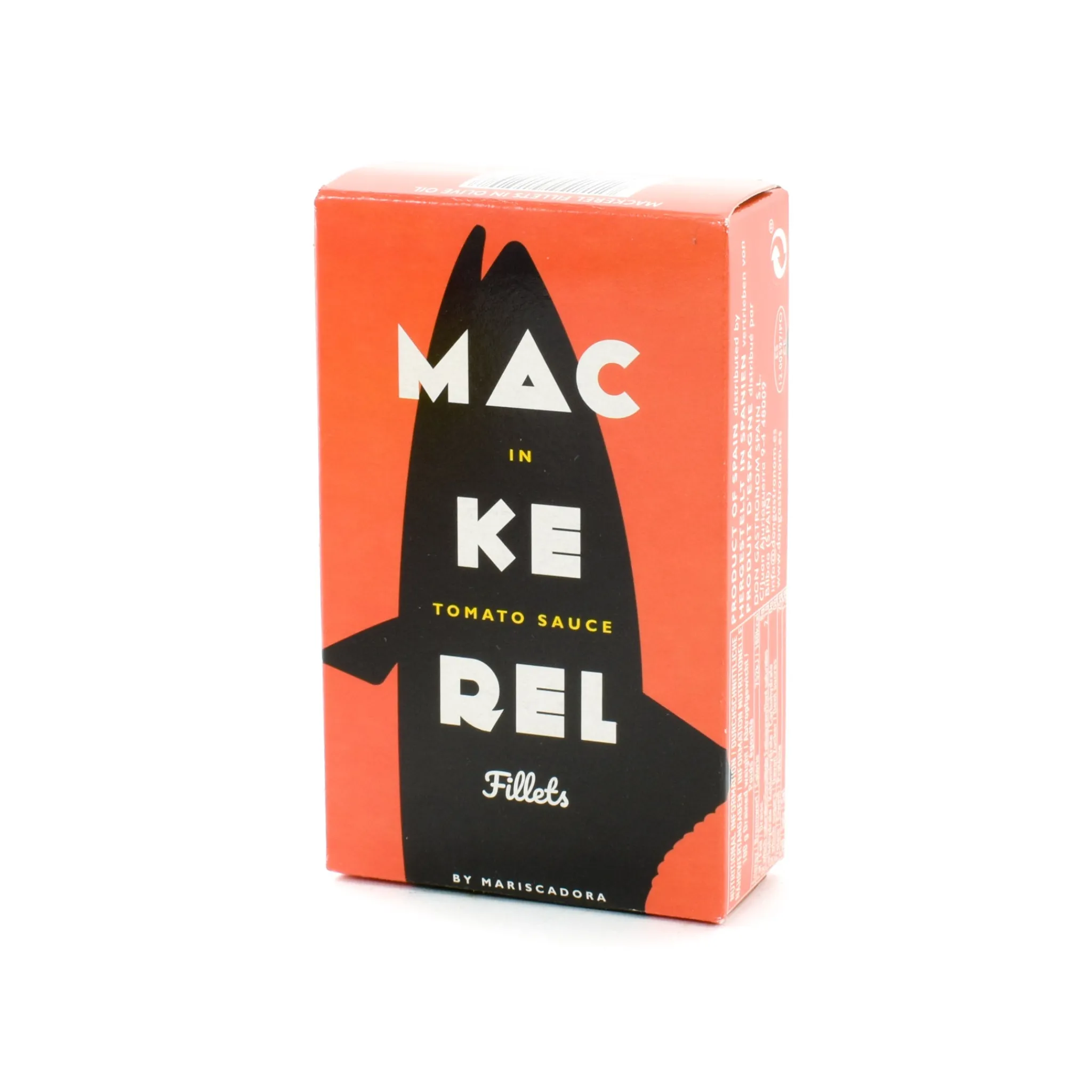 Sale Fillets of Mackerel in Tomato Sauce, 120g Spanish Ingredients|Tinned Fish & Seafood
