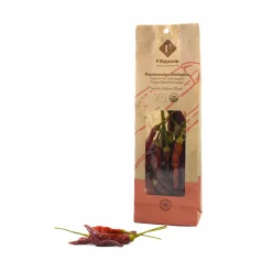 Hot Fillippone Italian Organic Hot Chilli Peppers, 25g Italian Ingredients|Herbs & Spices