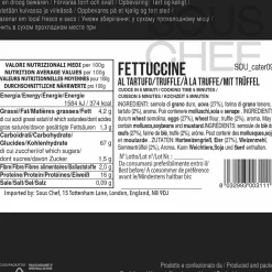 Outlet Truffle Fettuccine Pasta, 500g Ingredients Brands|Italian Ingredients
