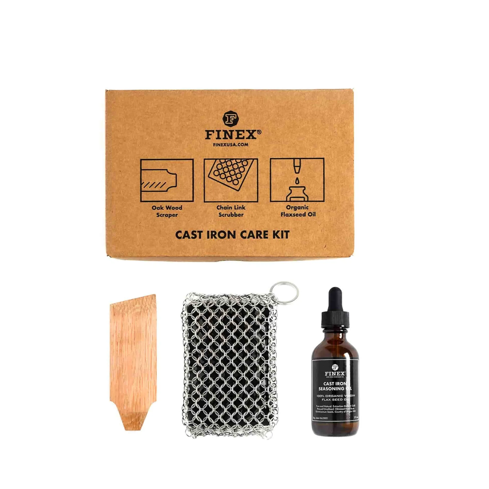 Outlet Cast Iron Care Kit Pots & Pans