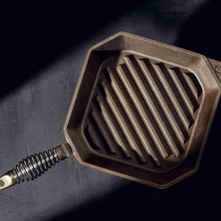 Cast Iron Grill Pan, 25cm (10inch) Pots & Pans