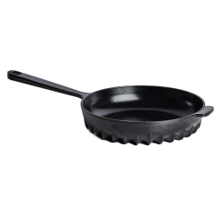 Discount Black Cast Iron Frying Pan, 26cm French Ingredients|Pots & Pans