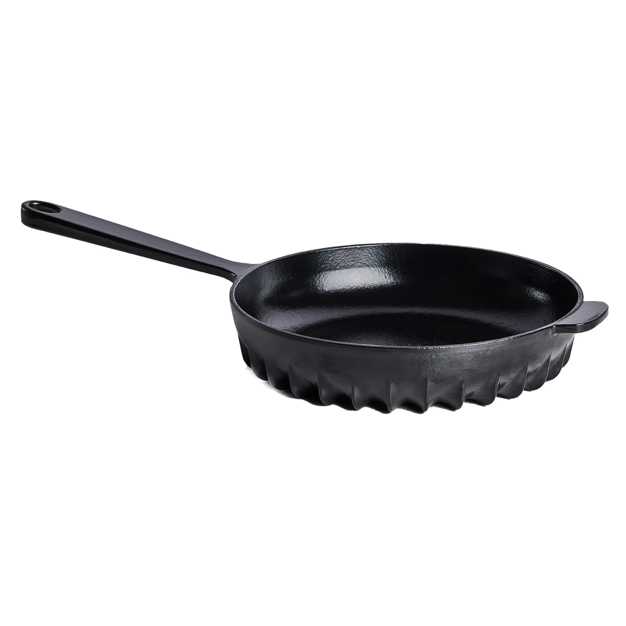 Discount Black Cast Iron Frying Pan, 26cm French Ingredients|Pots & Pans