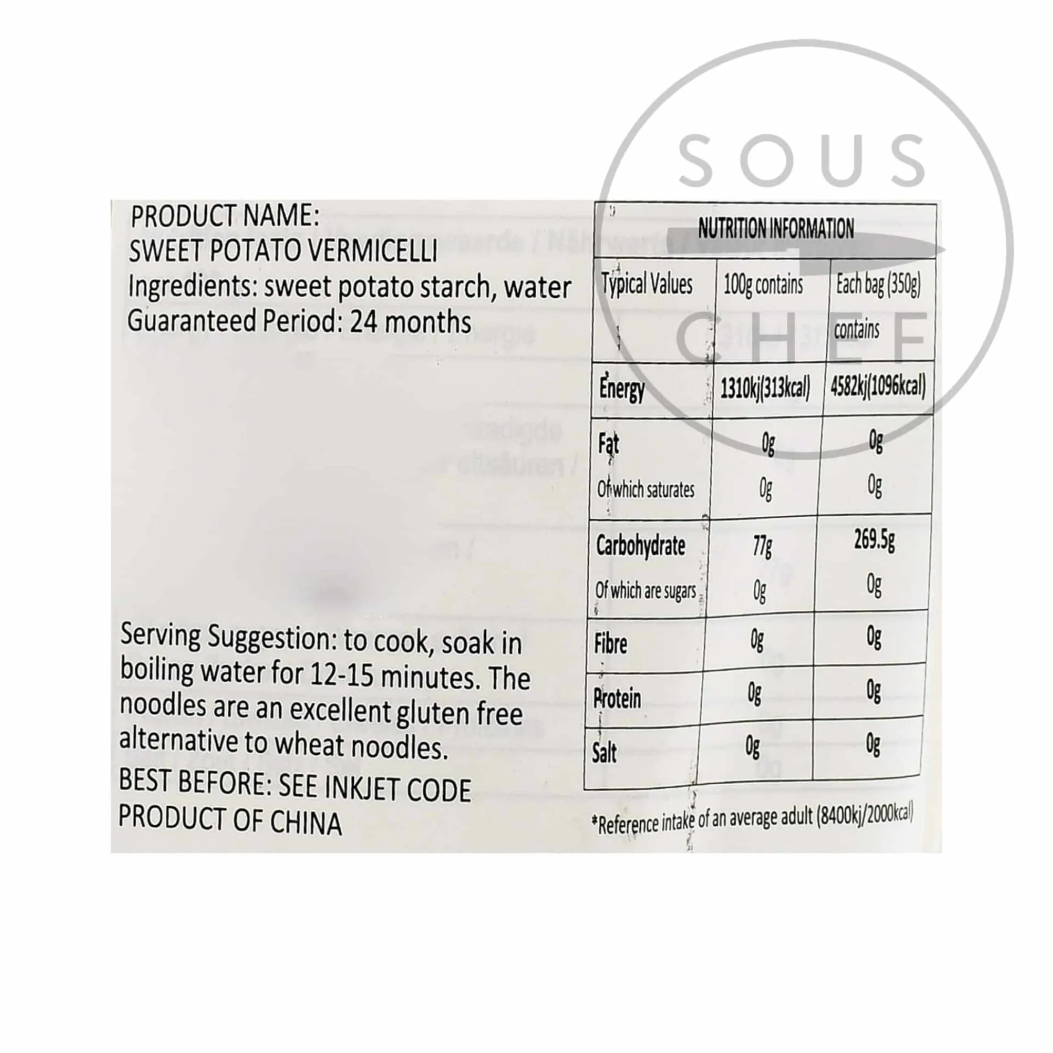 Clearance Well Brand Sweet Potato Vermicelli Ingredients Brands|Chinese Ingredients