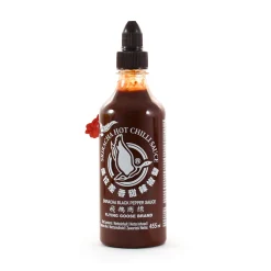 Hot Sriracha Black Pepper, 455ml Southeast Asian Ingredients|Sauces & Condiments