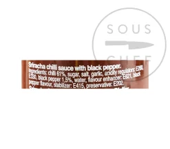 Hot Sriracha Black Pepper, 455ml Southeast Asian Ingredients|Sauces & Condiments