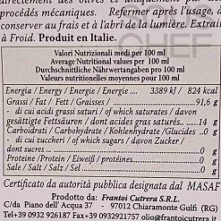 Discount PGI Sicilian Extra Virgin Olive Oil in Hand Made Ceramic Bottle, 500ml Ingredients Brands|Italian Ingredients