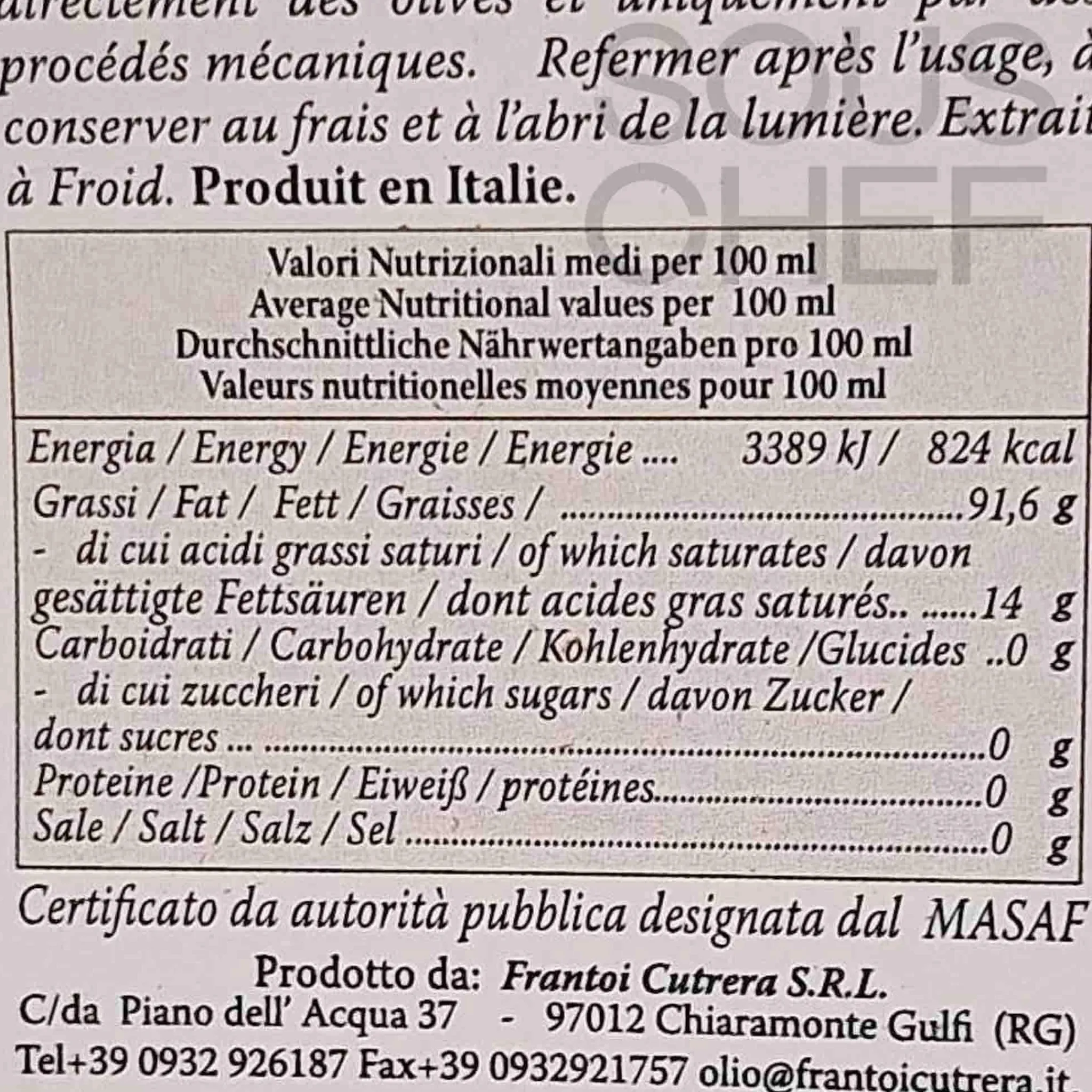Discount PGI Sicilian Extra Virgin Olive Oil in Hand Made Ceramic Bottle, 500ml Ingredients Brands|Italian Ingredients