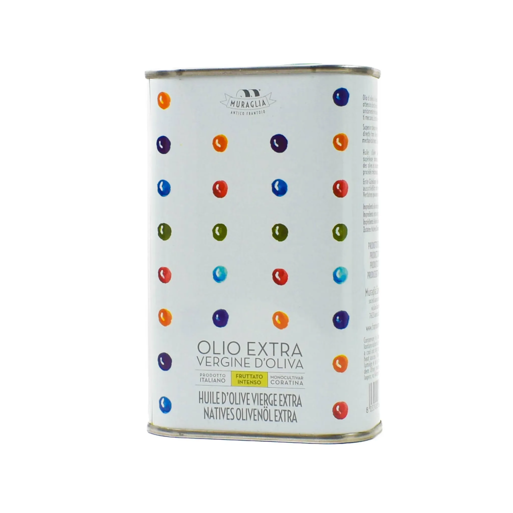 Clearance Extra Virgin Olive Oil in Polka Dot Tin, 250ml Ingredients Brands|Oil, Vinegar & Dressings