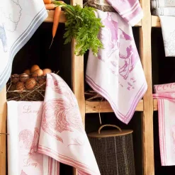 Outlet French Tea Towel - St Remy Lavande French Ingredients|Kitchen Textiles & Clothing