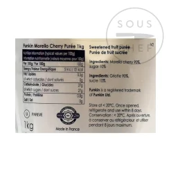 Best Morello Cherry Puree, 1kg Drinks|Baking Ingredients