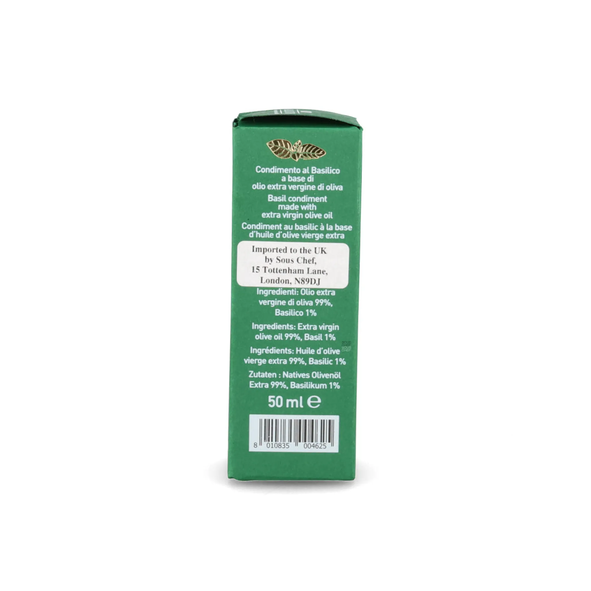 Discount Fucking Basil Oil, 50ml Italian Ingredients|Oil, Vinegar & Dressings