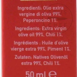 Hot Fucking Hot Chilli Oil, 50ml Italian Ingredients|Sauces & Condiments