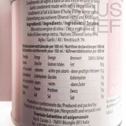 Best Puglian Garlic Extra Virgin Olive Oil, 100ml Ingredients Brands|Italian Ingredients