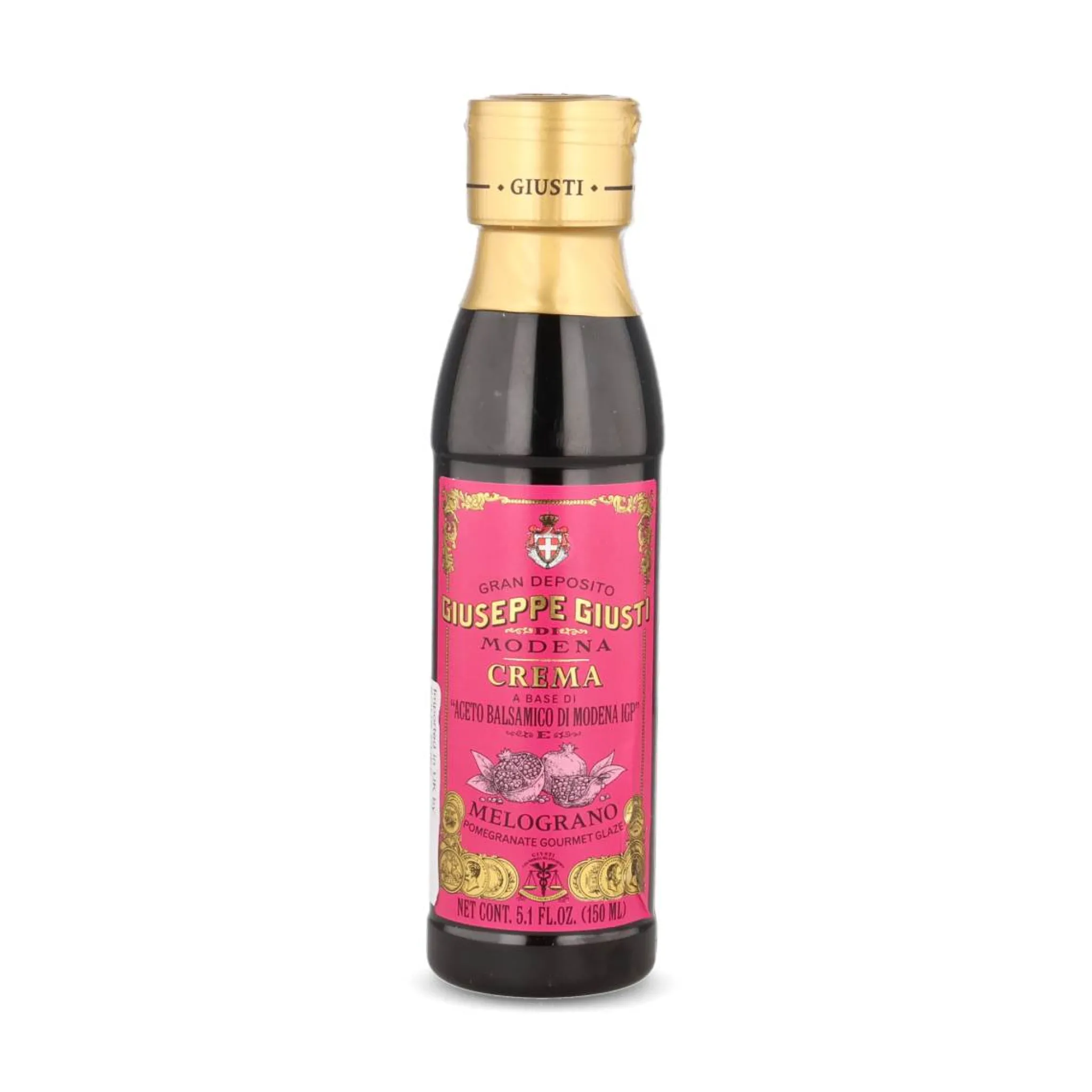 New Giusti Balsamic Crema Pomegranate Glaze, 150ml Ingredients Brands|Italian Ingredients