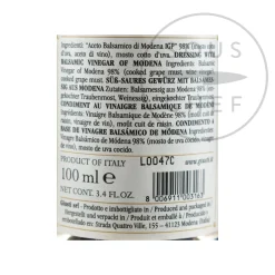 Online Giusti Balsamic Vinegar Historical Collection in Wooden Casket Ingredients Brands|Italian Ingredients