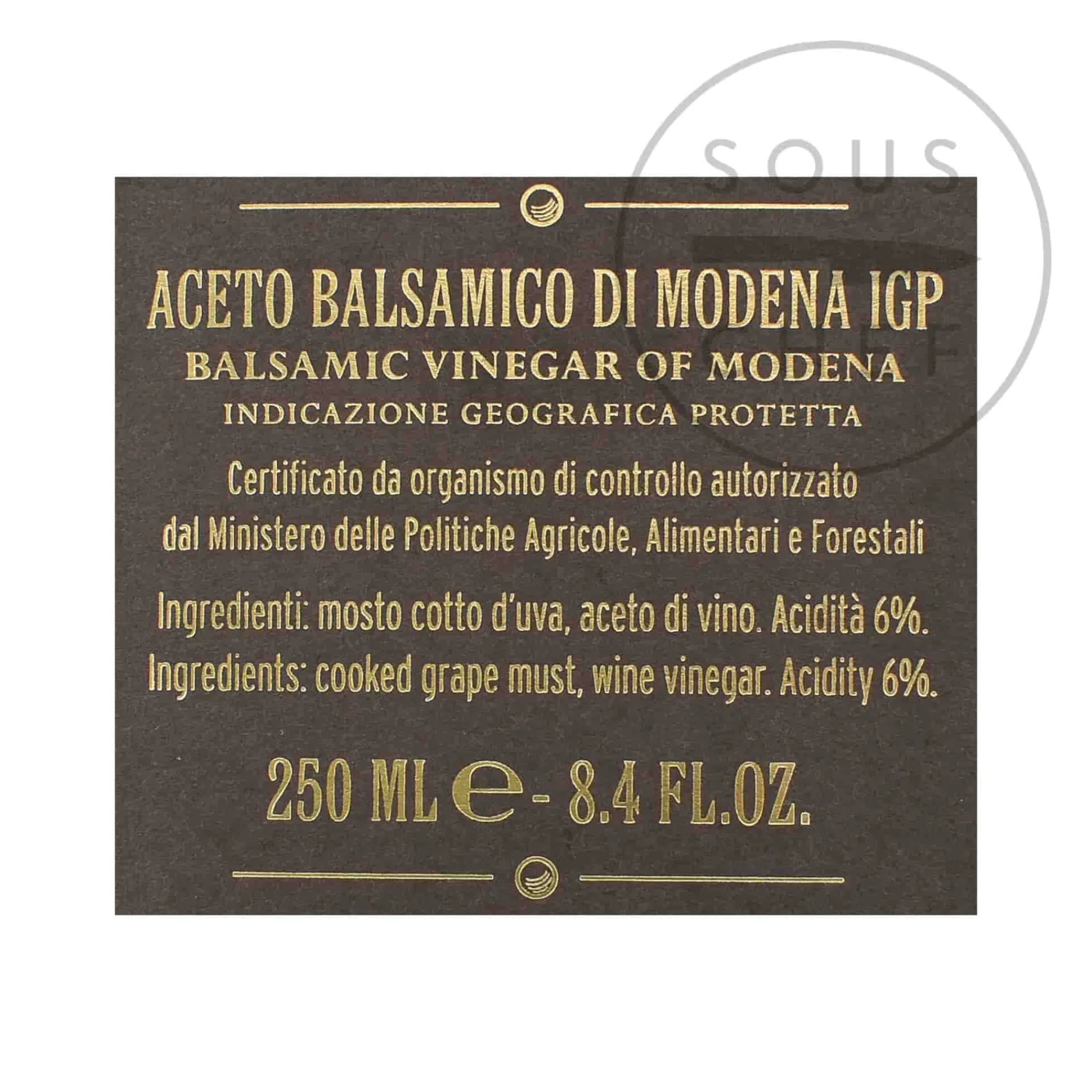 Sale Giusti 4 Gold Medal Balsamic Vinegar 15 Year Aged, 250ml Italian Ingredients|Oil, Vinegar & Dressings