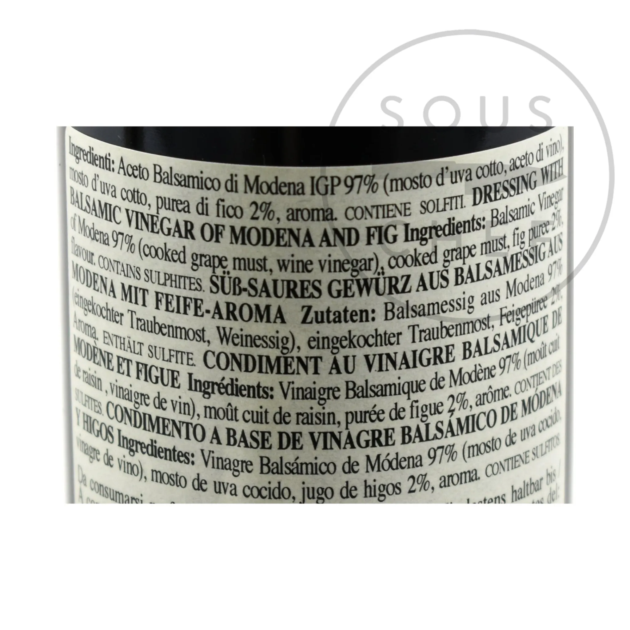 Online Giusti Infused Balsamic Vinegar Collection - Truffle, Fig & Raspberry Ingredients Brands|Italian Ingredients
