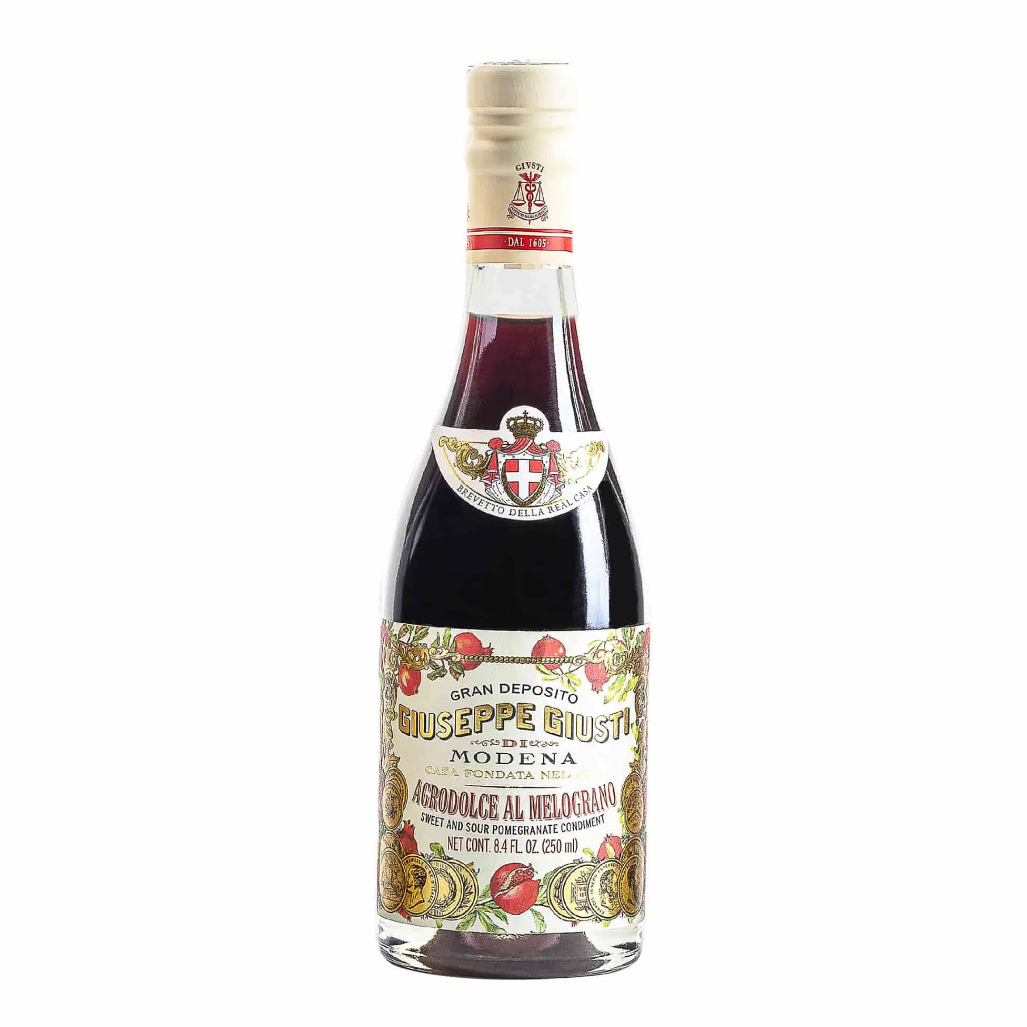 New Giusti Sweet and Sour Pomegranate Condiment, 250ml Ingredients Brands|Italian Ingredients