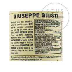 Online Giusti Sweet & Sour White Balsamic Condiment 5 Year Aged, 250ml Italian Ingredients|Oil, Vinegar & Dressings