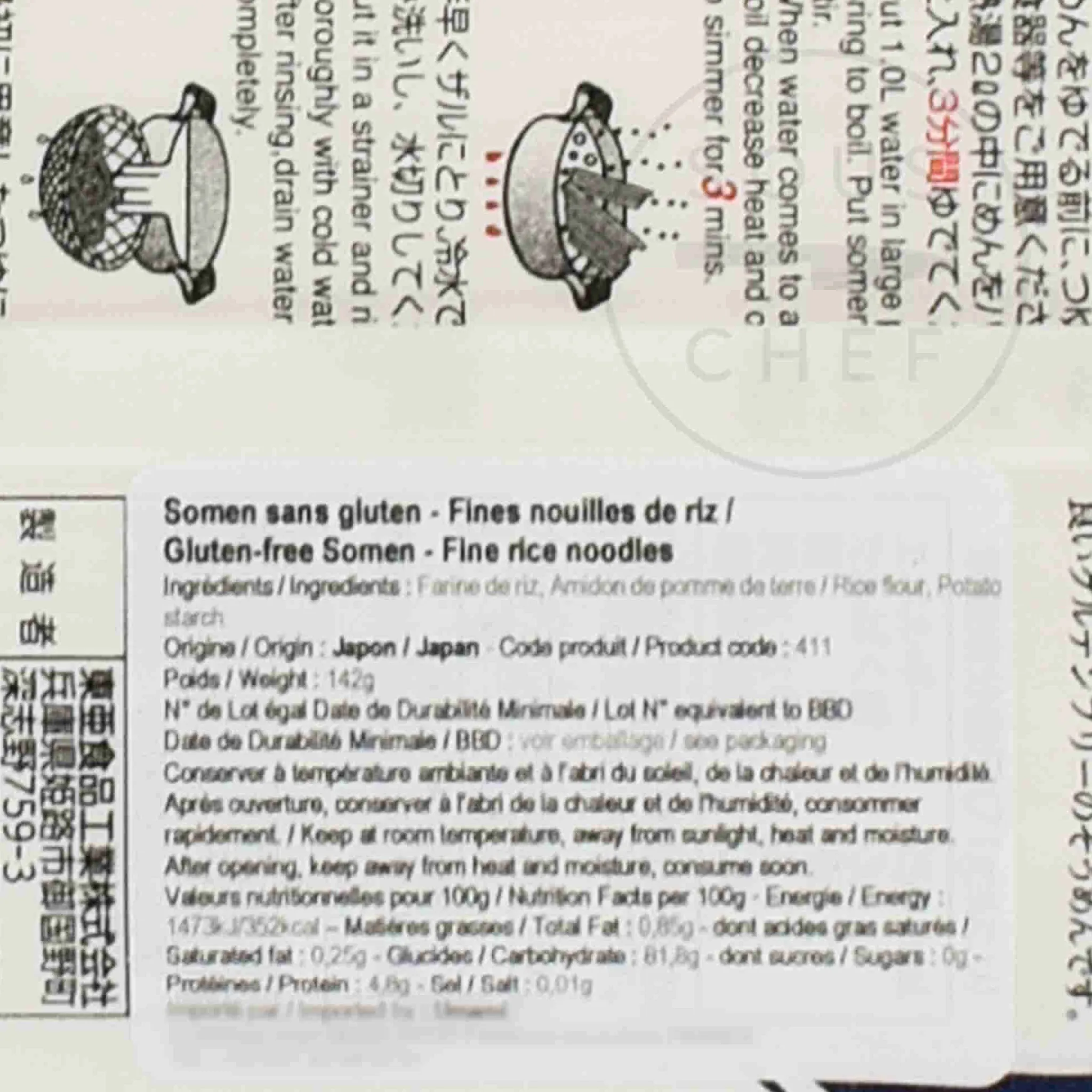 Discount Gluten-Free Somen Fine Rice Noodles, 142g Ingredients Brands|Japanese Ingredients