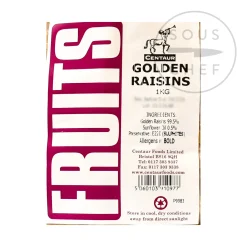 Golden Raisins, 1kg Ingredients Brands|Baking Ingredients