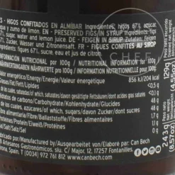 Discount Gourmet Confit Figs in Syrup, 285g Ingredients Brands|Spanish Ingredients