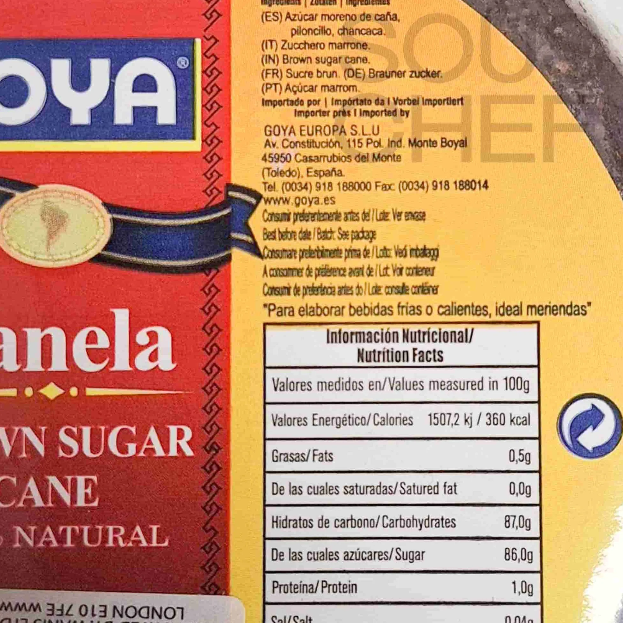 Outlet Brown Cane Sugar, 454g Baking Ingredients|Ingredients Brands