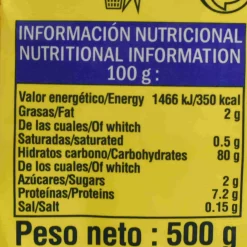 New Golden Hominy Corn, 500g Ingredients Brands