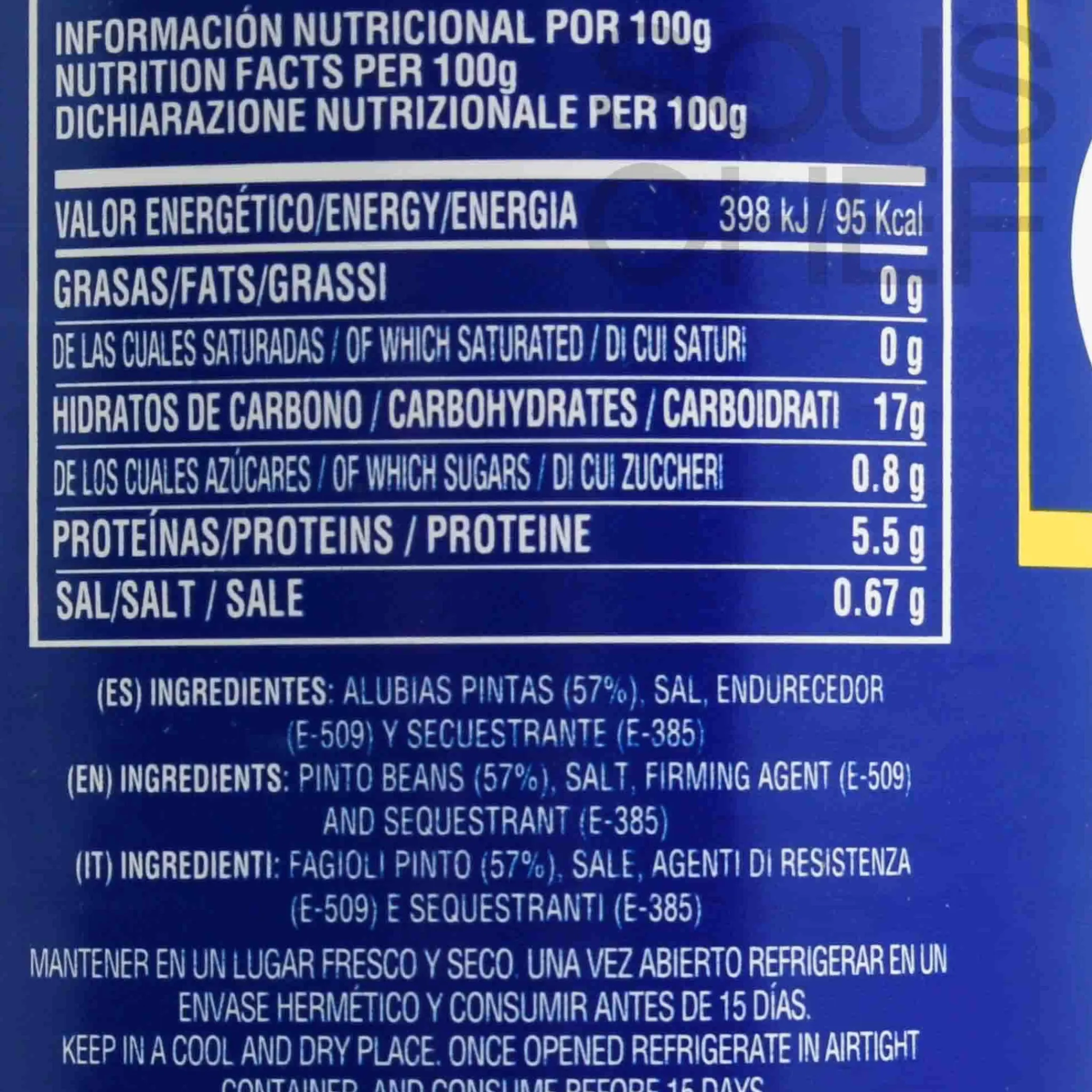 Discount Pinto Beans, 439g Ingredients Brands|Pasta, Rice & Beans