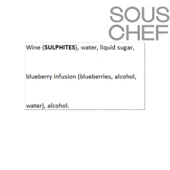 Sale Blueberry Aperitif 15V, 500ml Ingredients Brands|Drinks