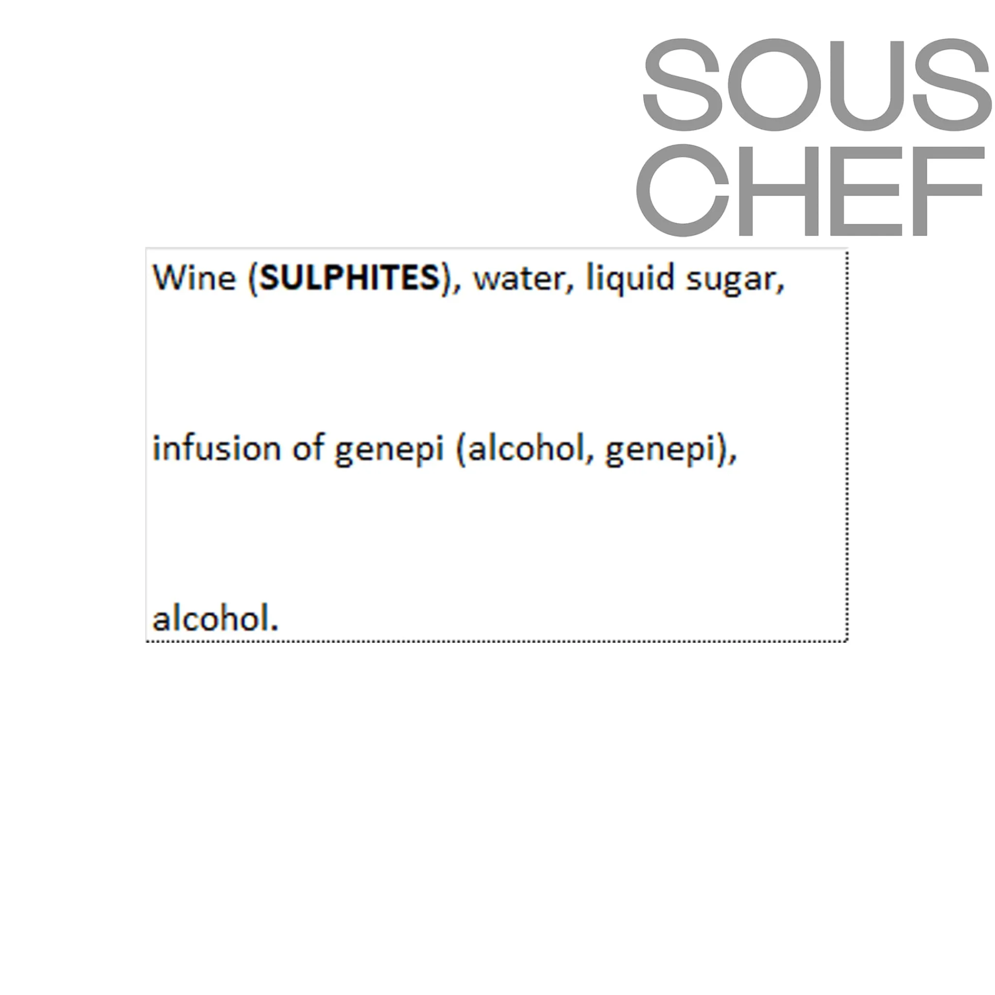 Online Genepi Aperitif 15V, 500ml Ingredients Brands|Drinks