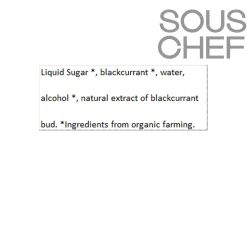 Sale Organic Blackcurrant Liquer 15V, 700ml Ingredients Brands|Drinks