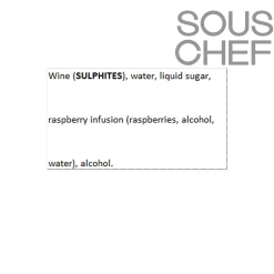 Outlet Raspberry Aperitif 15V, 500ml Ingredients Brands|Drinks